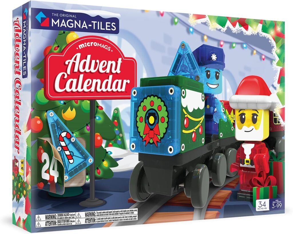 Junior Magazine MAGNA-TILES microMAGS Advent Calendar, £39.99, Amazon