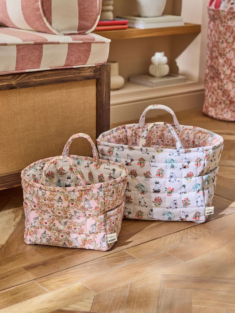 Junior Magazine Cath Kidston Moomin Quilted Storage Bags (set of 2), £25, NEXT