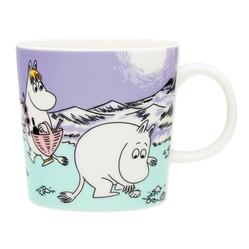 Junior Magazine Moomin Beach Day Mug, £24.90, Finnish Design Shop