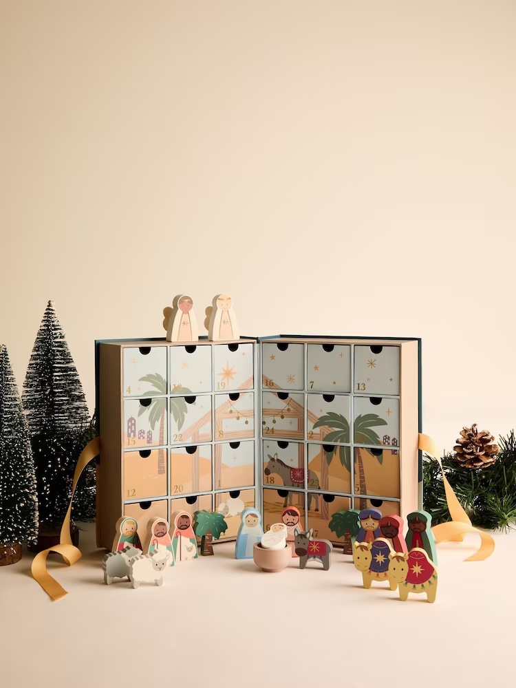 Junior Magazine Nativity Story Filled Advent Calendar, £39, JoJo Maman Bebe