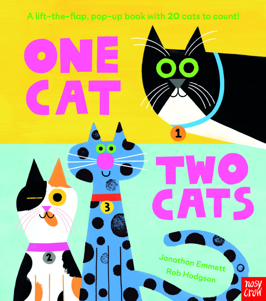 Junior Magazine One Cat Two Cats Lift the Fkap Book  Jonathan Emmett and Rob Hodgson, from £11, Amazon