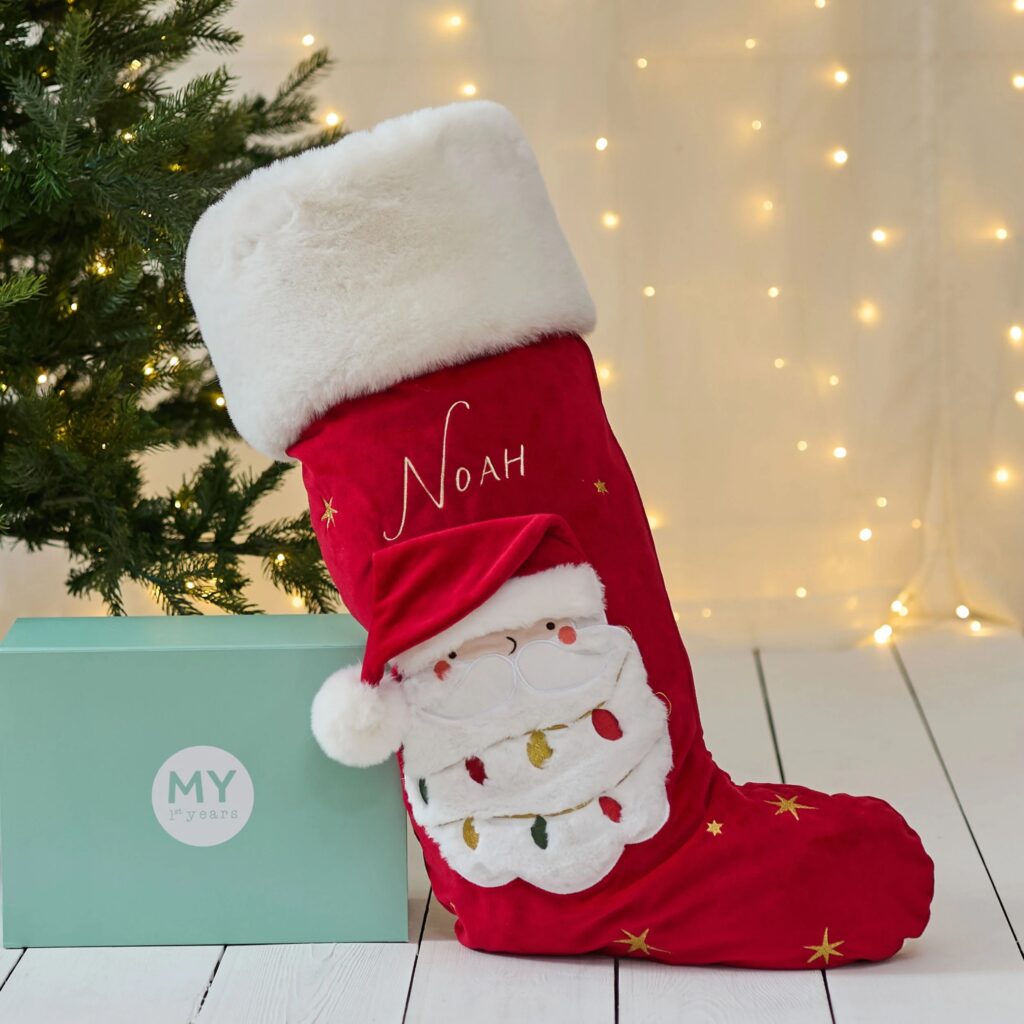 Junior Magazine Personalised Large Santa Stocking, £39, My 1st Years