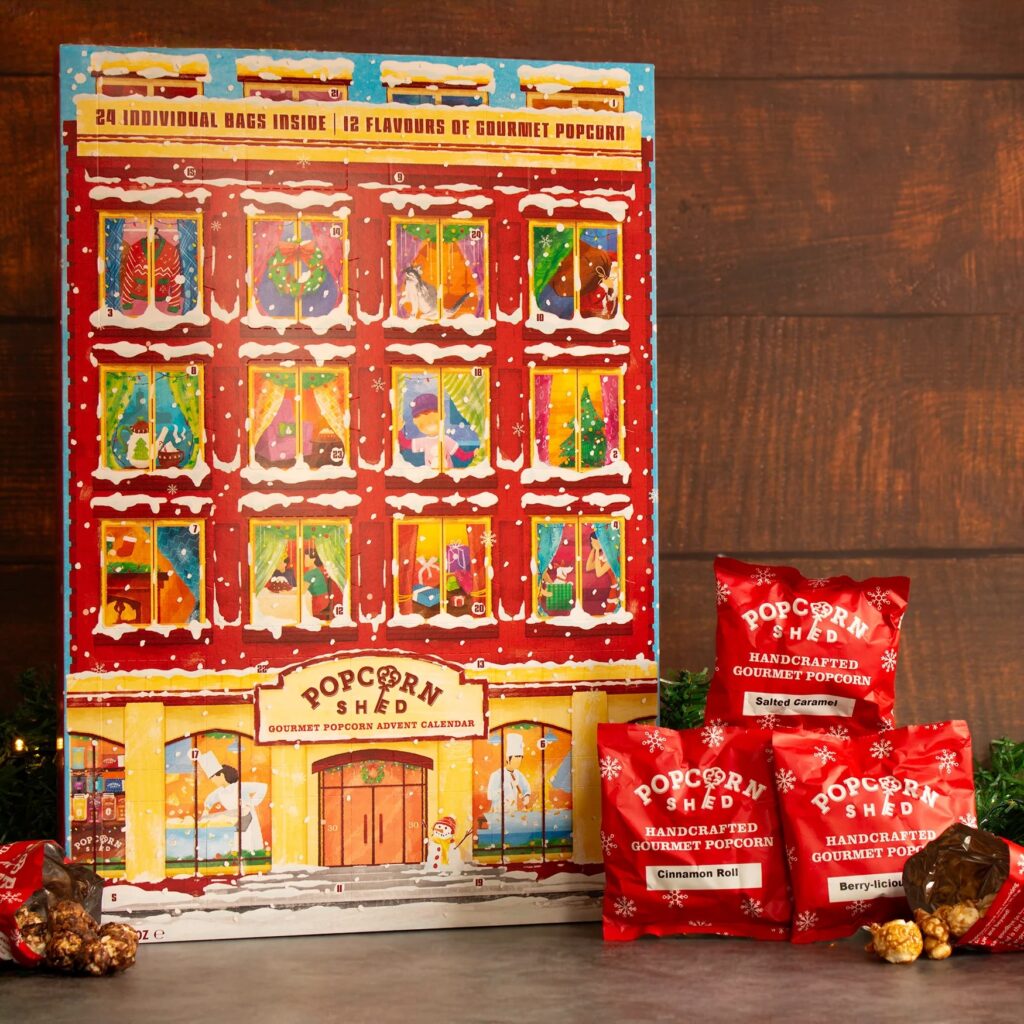 Junior Magazine Popcorn Shed Advent Calendar, John Lewis