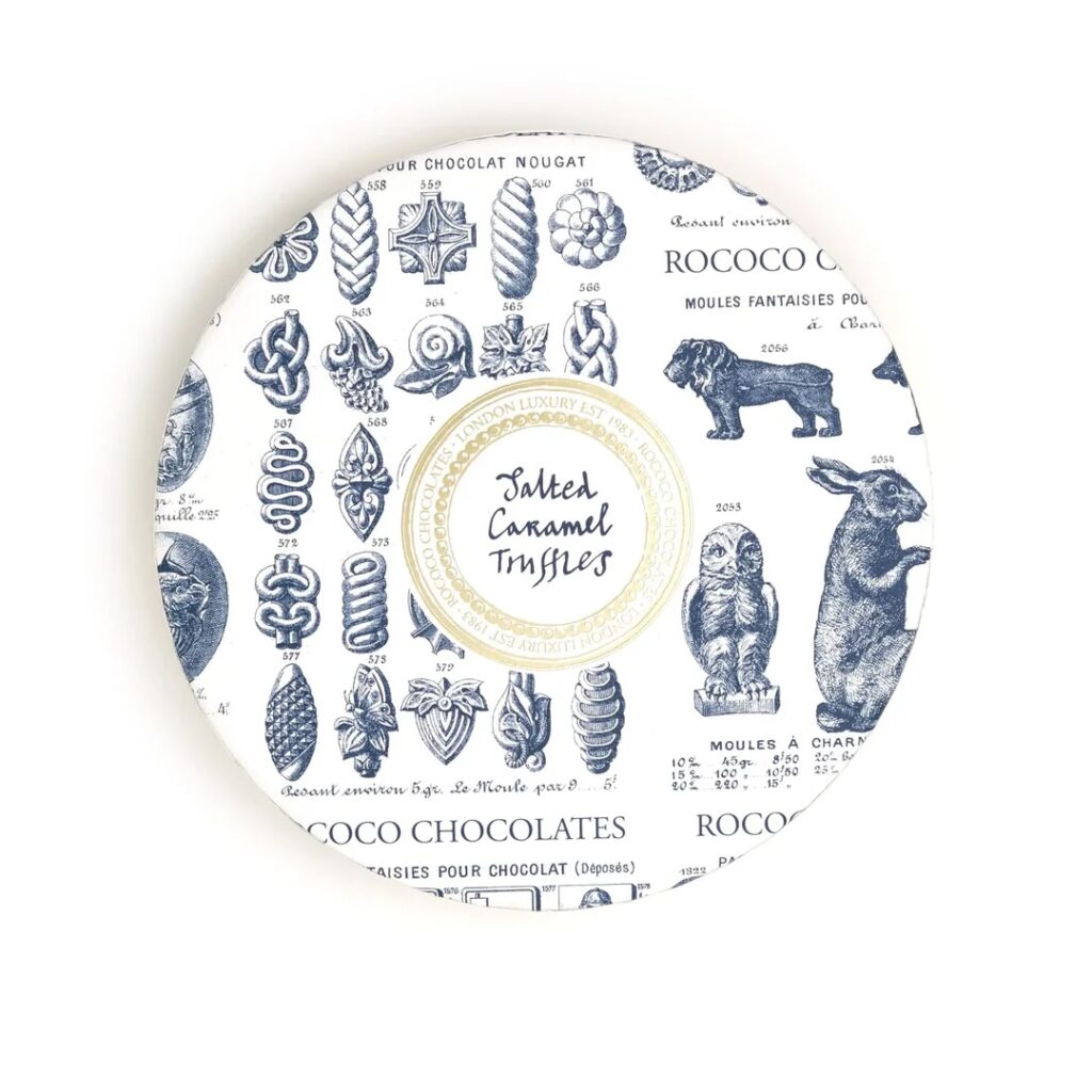 Junior Magazine Salted Caramel Truffles Tub, £30, Rococo Chocolates