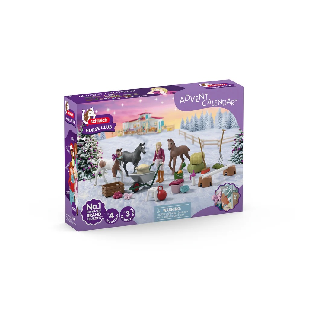 Junior Magazine Advent Calendar Horse Club 2025, £34.99, Schleich