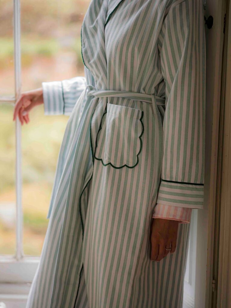 Junior Magazine Brushed Cotton Robe, £145, Sian Esther