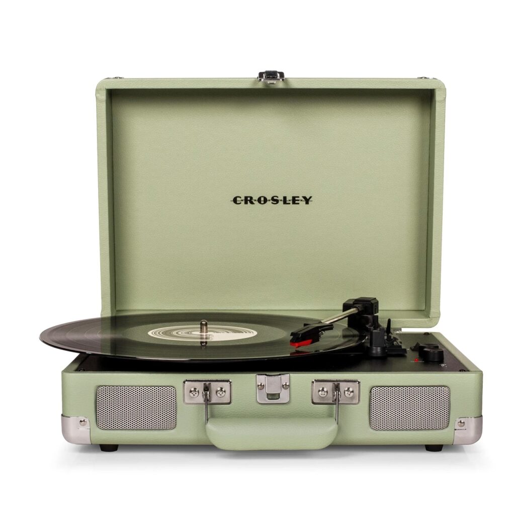 Junior Magazine Crosley Cruiser Plus Mint Bluetooth Record Player, £79.99, HMV