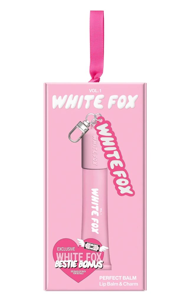 Junior Magazine White Fox Perfect Balm, Lip Balm & Charm, £12.50, Boots