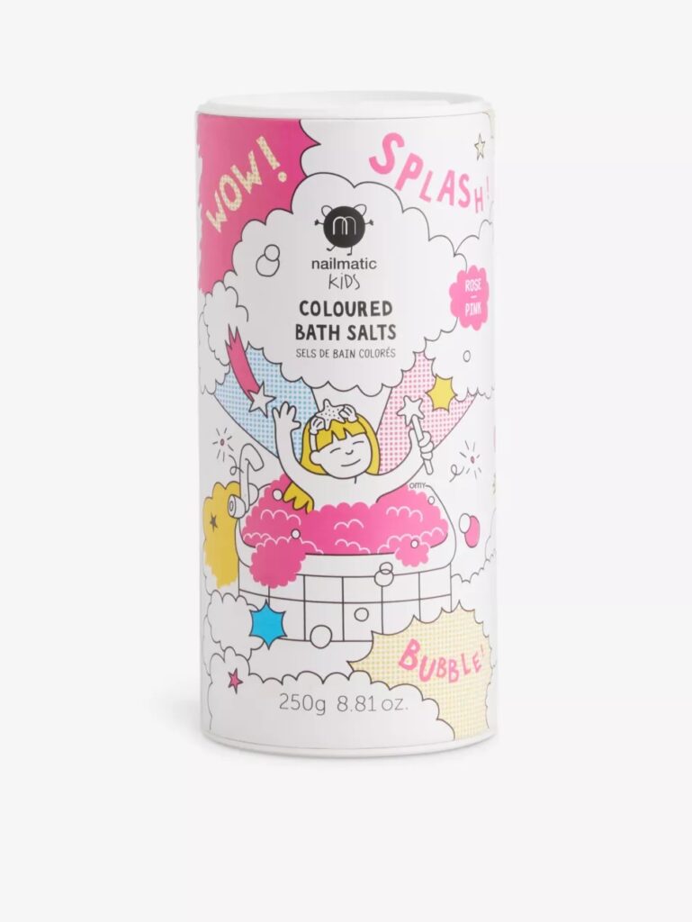 Junior Magazine Nailmatic Coloured bath Salts, £10, Selfridges