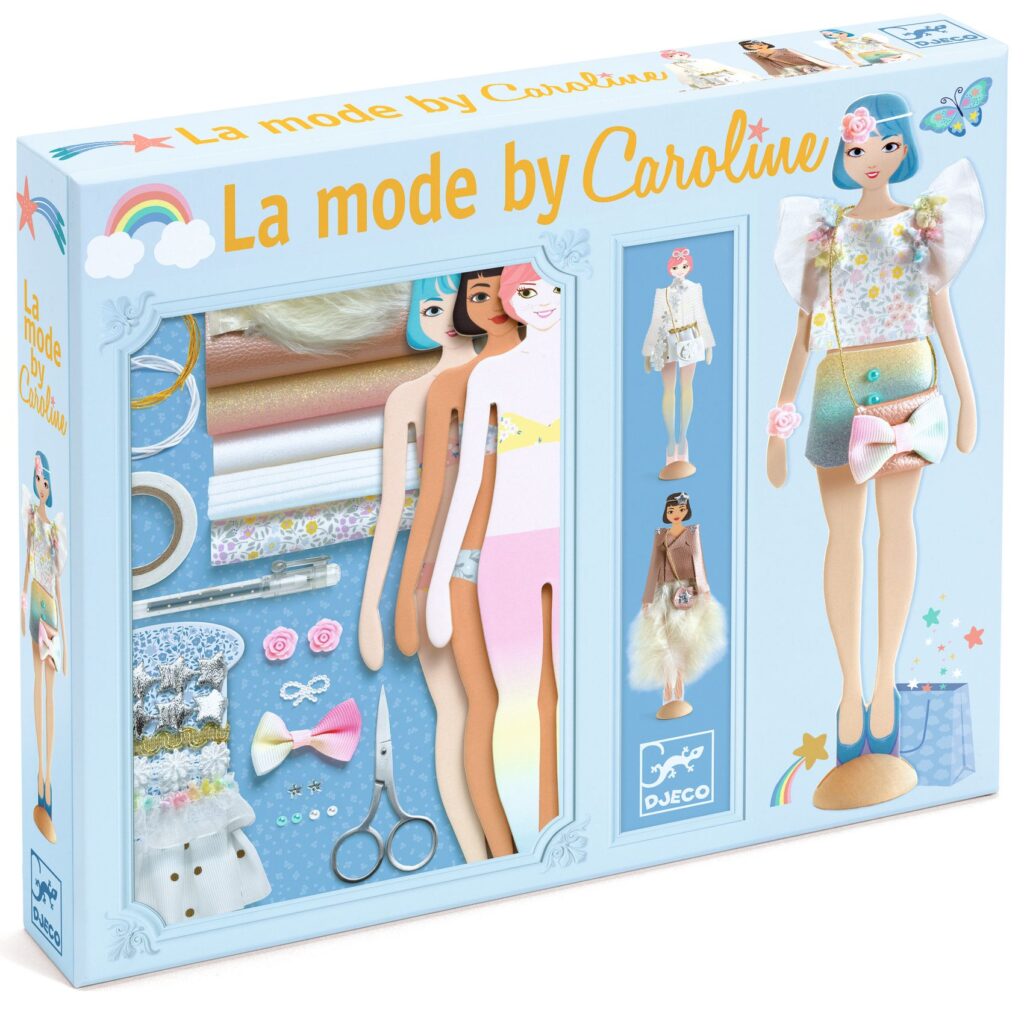 Junior Magazine Djeco La Mode by Caroline Craft Set, £30, Crafts 4 kids