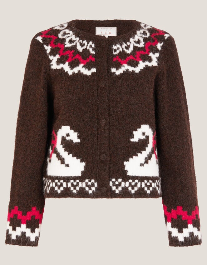 Junior Magazine Monsoon X Sarah Corbett Winder Cardigan, £79, Monsoon 
