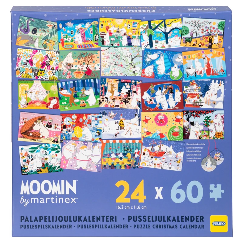 Junior Magazine Moomin Puzzle Advent Calendar, £39.99, Nordic Gifts