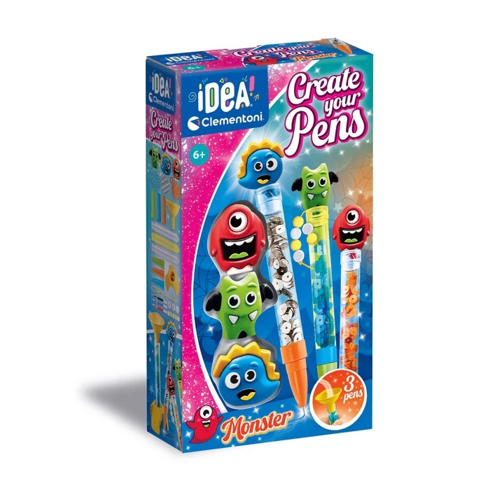 Junior Magazine Clementoni Idea Monster Create Your Pens, £8.99, Amazon