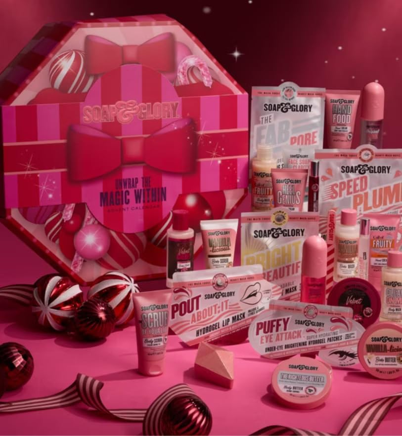 Junior Magazine Soap & Glory Unwrap The Magic Within 24 Piece Advent Calendar, Boots