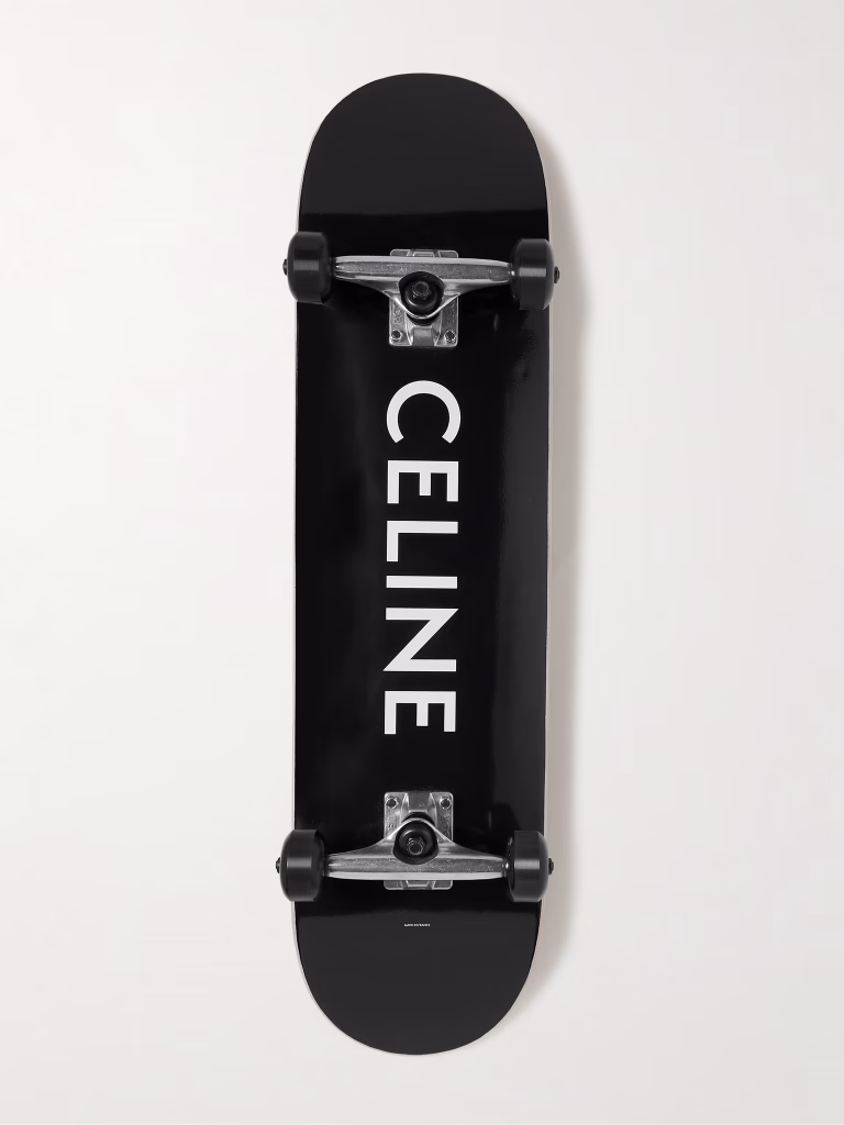 Junior Magazine Celine Skateboard, £690, Mr Porter