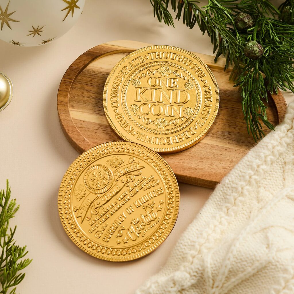 Junior Magazine Kindness Chocolate Coin, £5.80, The Chocolate Gift Company