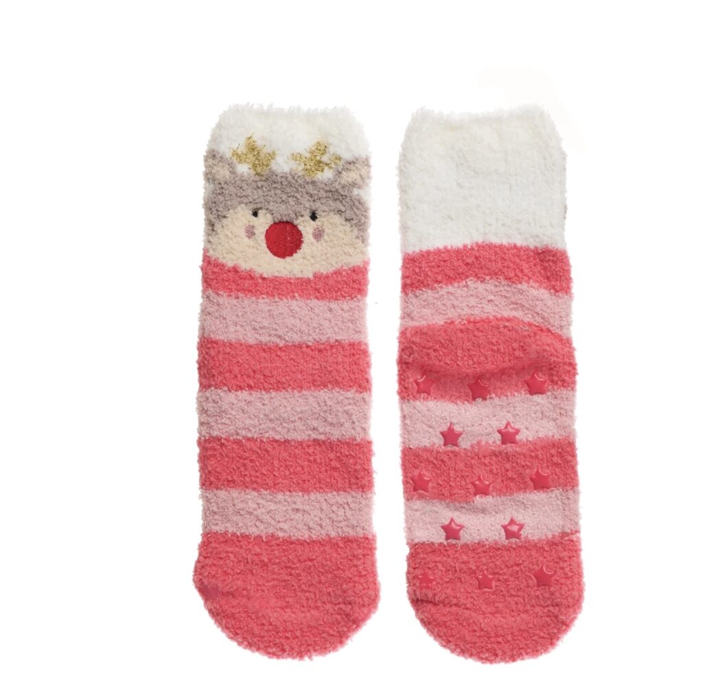 Junior Magazine Reindeer Cosy Socks, £8, Rockahula Kids