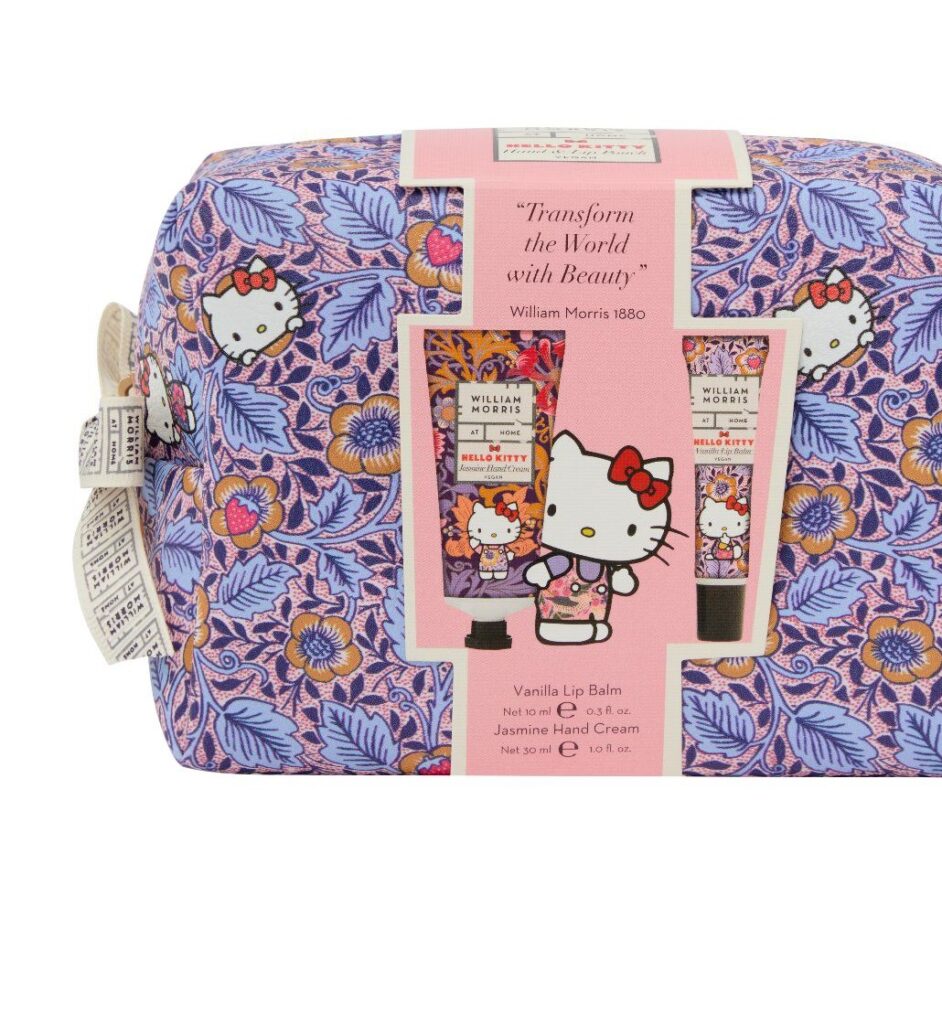 Junior Magazine William Morris At Home X Hello Kitty Hand And Lip Set, £15, Boots