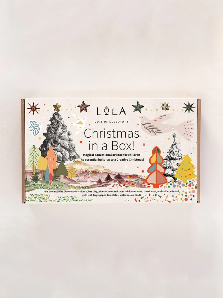 Junior Magazine LoLA Christmas in a Box craft set, £32, Crafts 4 Kids