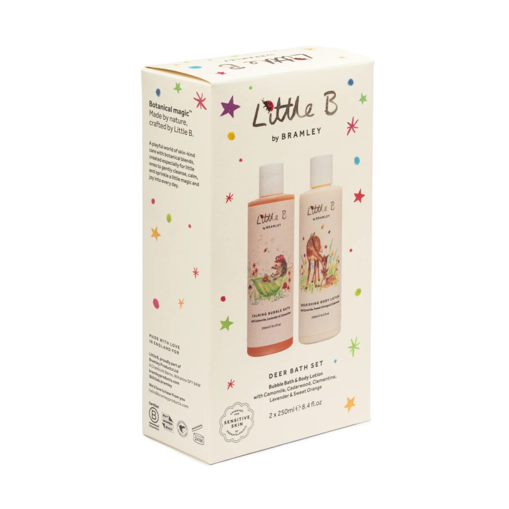 Junior Magazine  Little B Deer Bath Gift Set, £22, Bramley