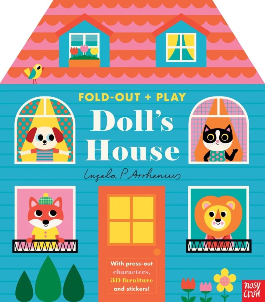 Junior Magazine Fold Out Dolls House Book by Ingela P Arrhenius, £20, Nosy Crow