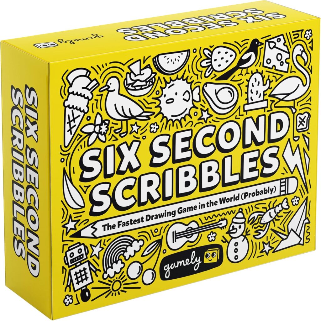 Junior Magazine Six Second Scribbles: Drawing game, £14.99, Amazon