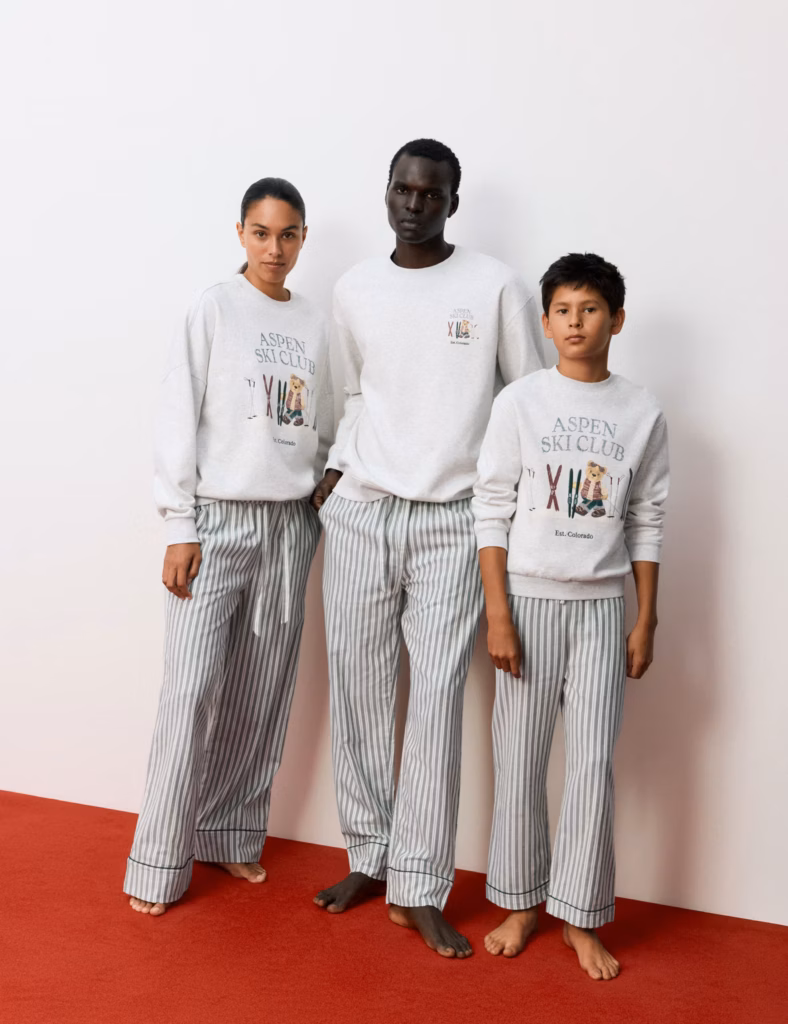 Junior Magazine Spencer Bear™ Christmas Family Pyjama Sets, from £16, M&S