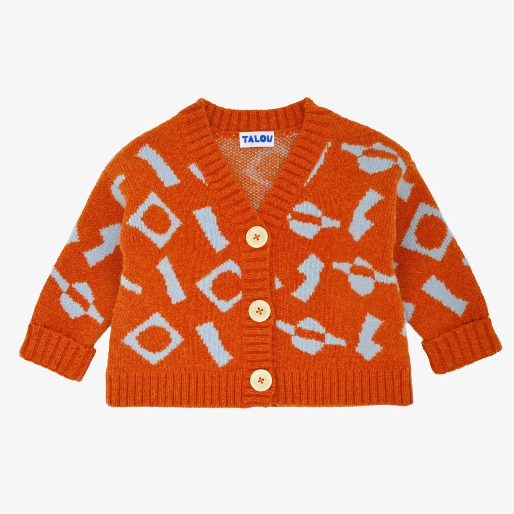 Junior Magazine The Explorer Cardigan (made from deadstock wool), £95, Talou