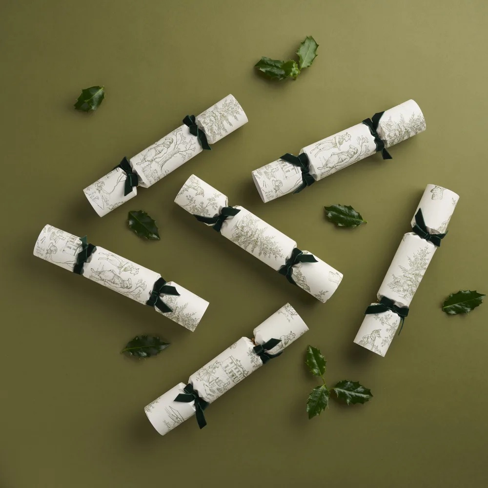 Junior Magazine Handmade Christmas Crackers – plastic free contents (6), £40.00, The Newt in Somerset