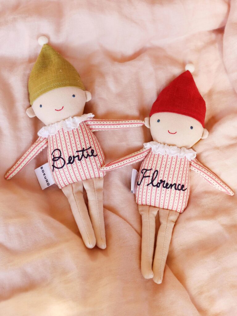 Junior Magazine Bokuno Personalised Little Elf Doll, £32.49, Holly & Co
