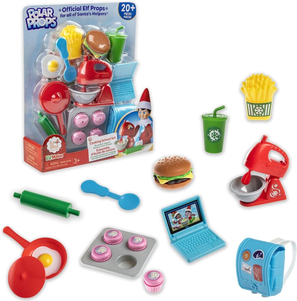 Junior Magazine If you’re up for setting up scenes this little cooking set will come in handy – but, really any miniature toys, dolls house accessories and props from your children’s toy box will suffice and delight tiny people on those cold December mornings.