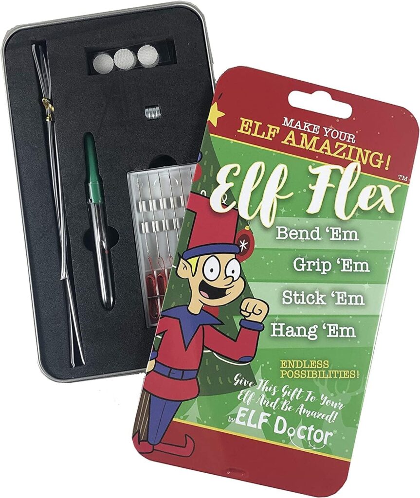 Junior Magazine The official Elf is not wired or magnetised but this genius little kit will transform your scout elf into the bendy, movable and more pliable version that means you can hang, hold and position them with ease.