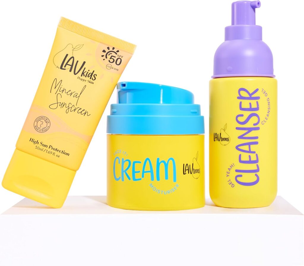 Junior Magazine Teen Face Trio Gift Set, £33 Lav Kids