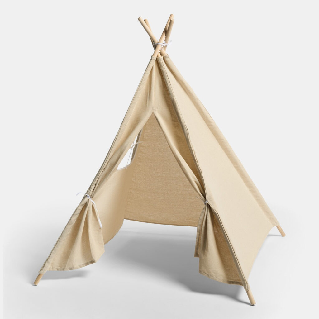 Junior Magazine Natural Teepee, £19, Online Home Store