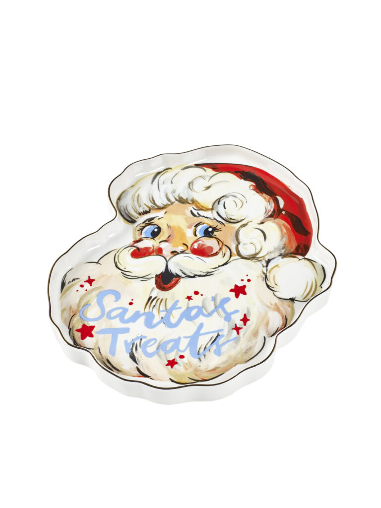 Junior Magazine Big Nick Christmas Eve Plate, £25, Eleanor Bowmer