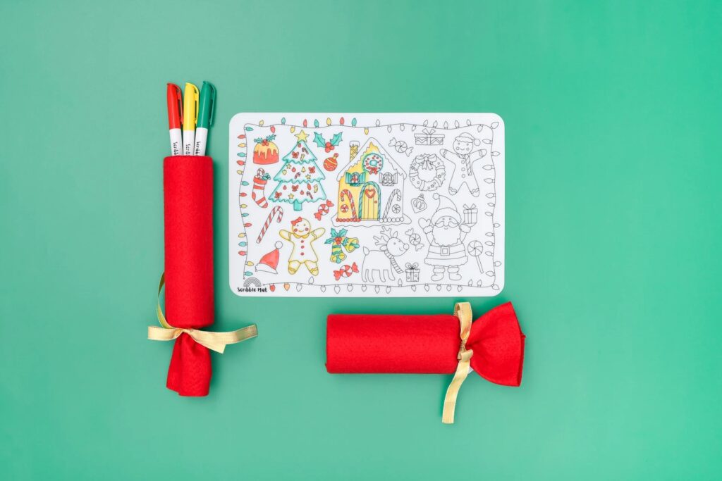 Junior Magazine Christmas Cracker Reusable Scribble Mat, £14, Scribble Mat