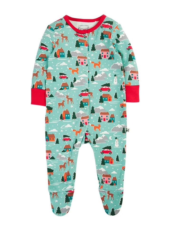 Junior Magazine Sundown Baby Grow £25, Frugi