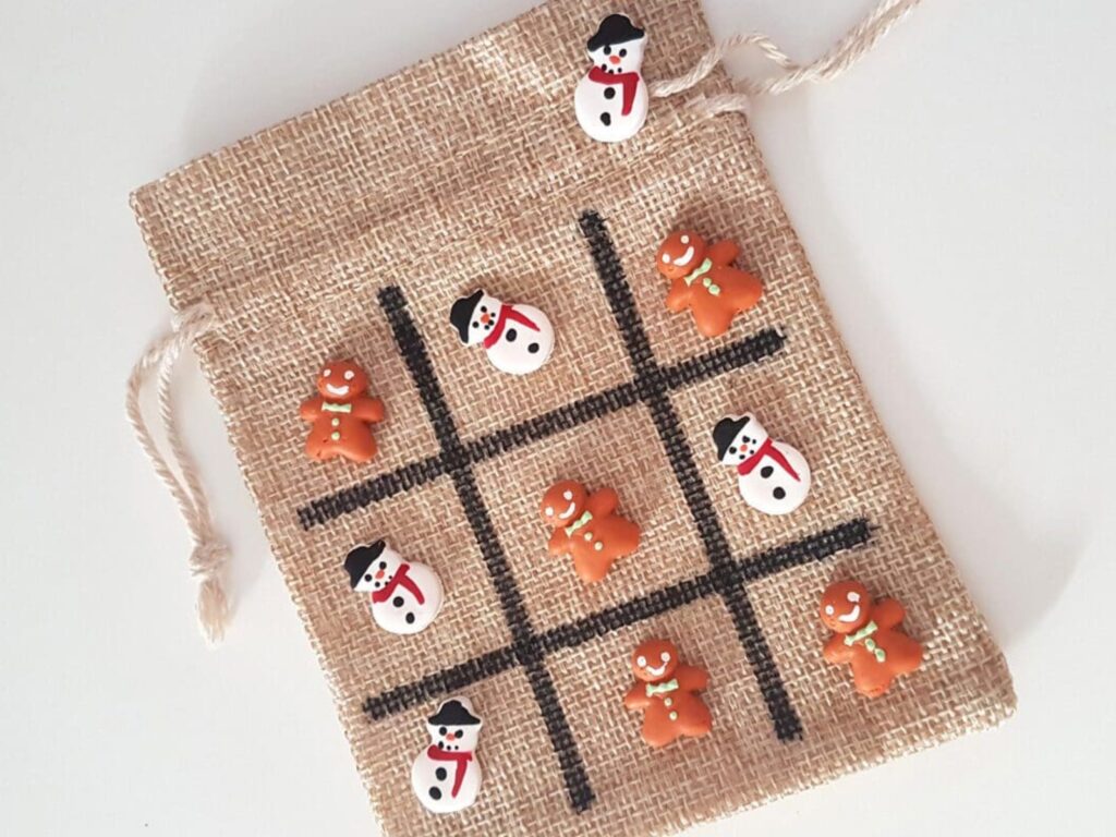 Junior Magazine Christmas Tic Tac Toe kit, £10, The British Craft House
