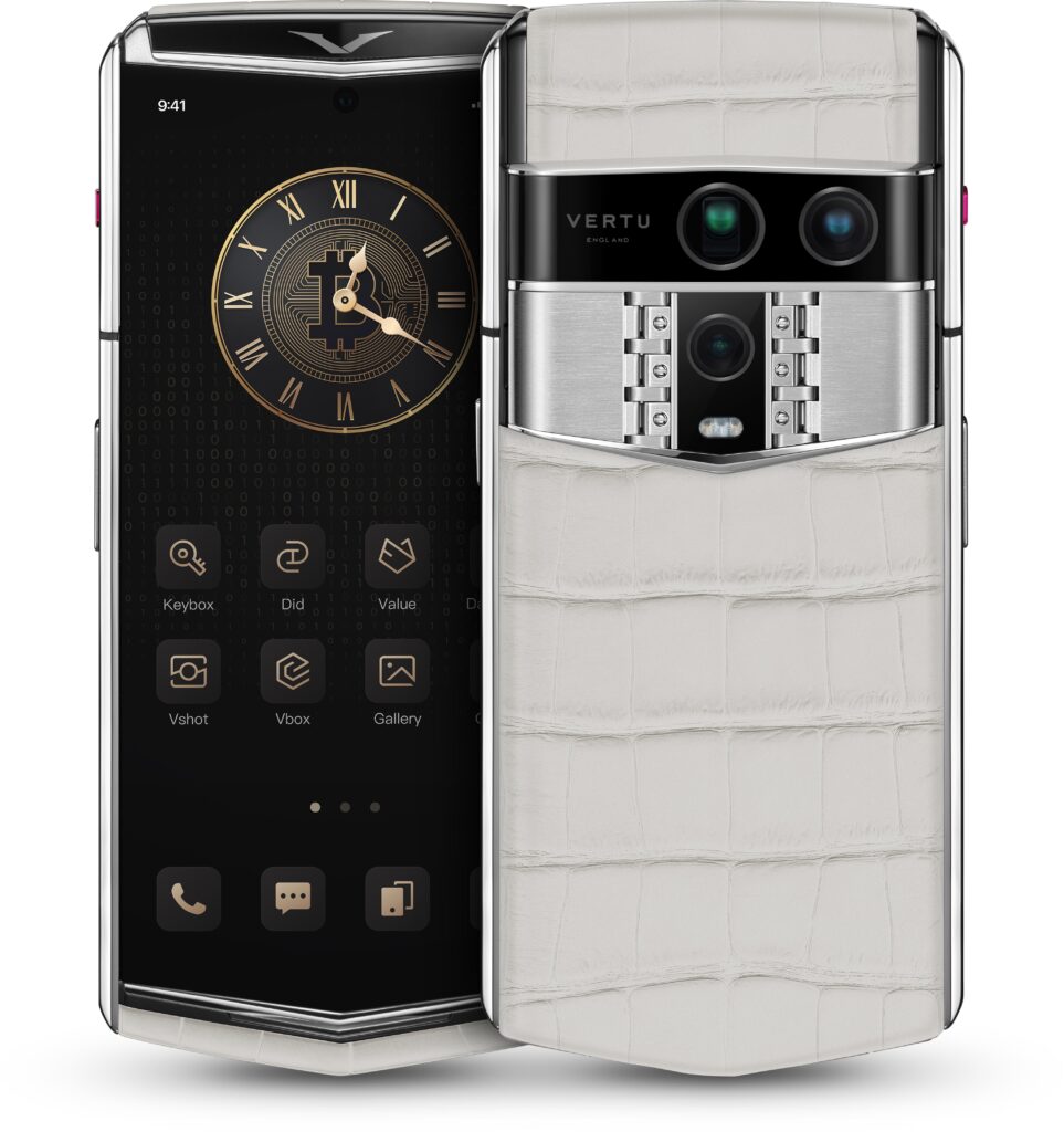 Junior Magazine VERTU Agent Q Luxury AI Concierge Smartphone, from £4,930, VERTU and at Harrods