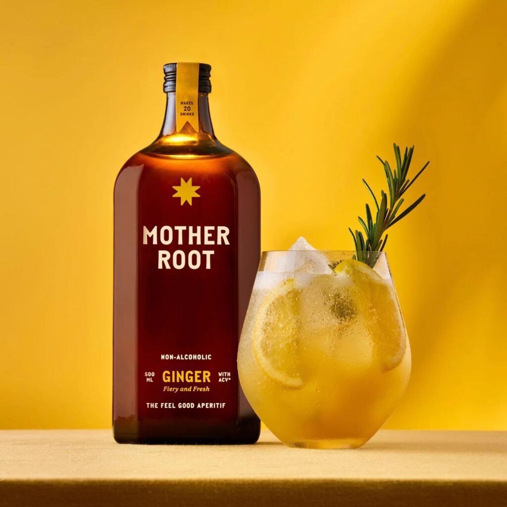 Junior Magazine Mother Root Ginger Non-Alcoholic Aperitif, £27.95 for 500ml