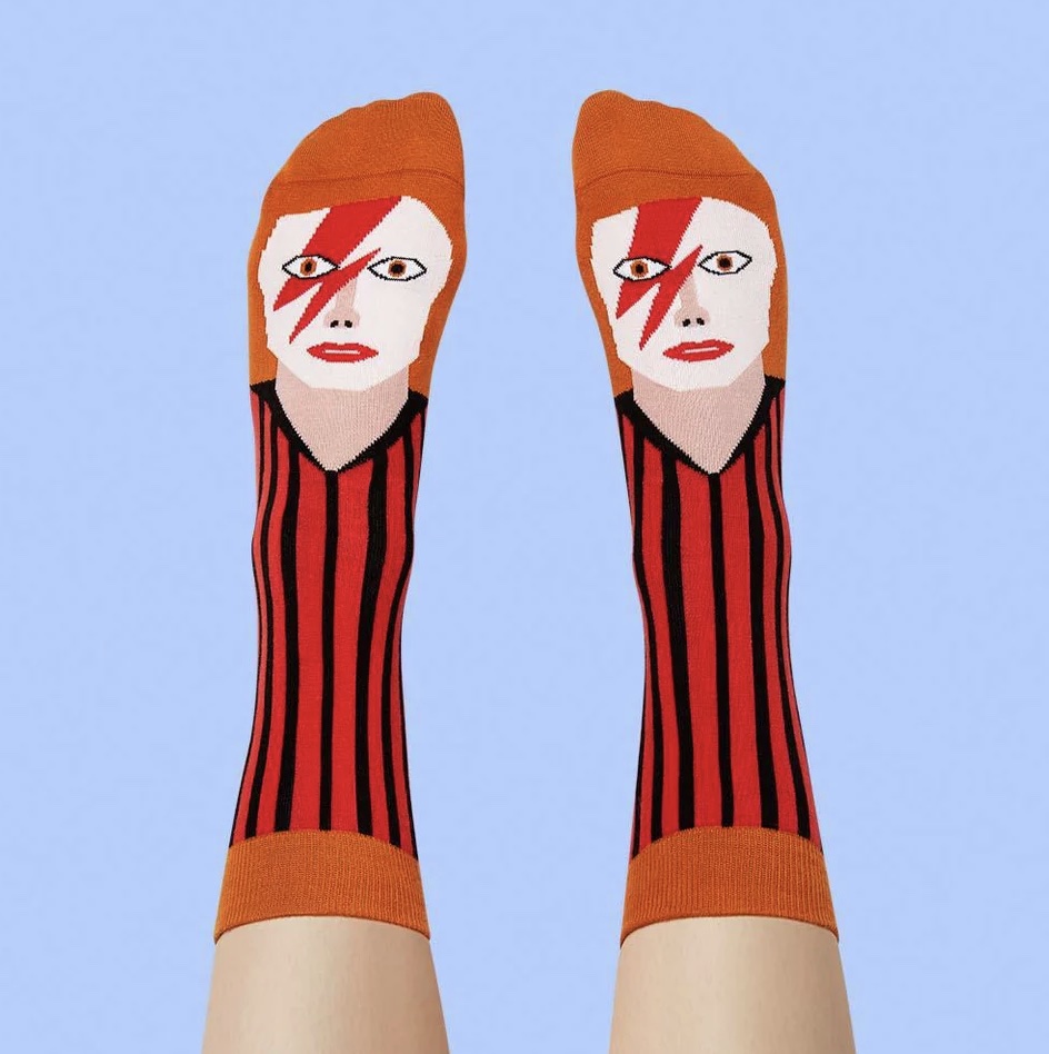 Junior Magazine David Toewie Socks, £9.50, Chatty Feet