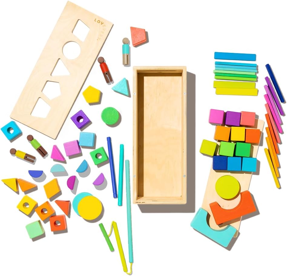 Junior Magazine The Block Set (70 pieces), £80, Lovevery