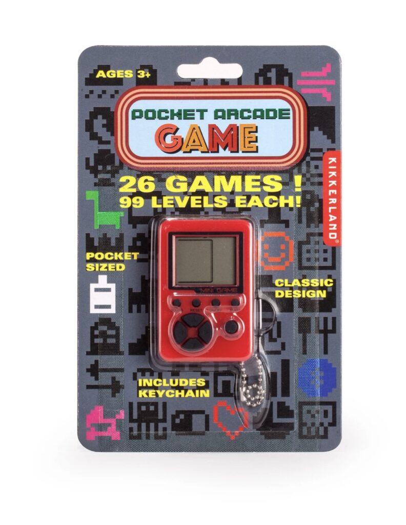 Junior Magazine Pocket Keyring Arcade Game, £10, Oliver Bonas