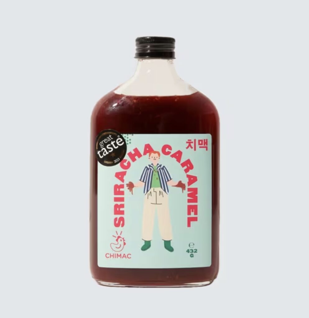 Junior Magazine Chimac Korean Sriracha Caramel Sauce, £9, John Lewis