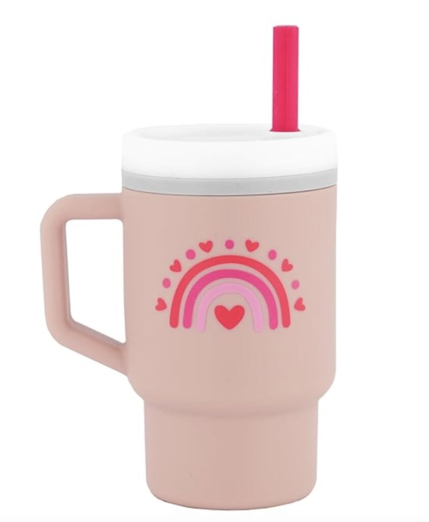 Junior Magazine Infantino My 1st Tumbler ‘Hearts’, £12.99, Amazon (coming soon) 