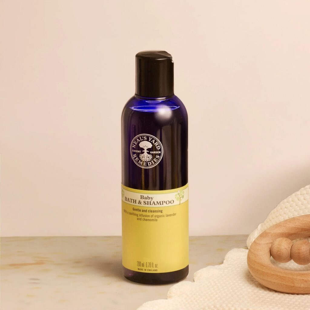 Junior Magazine Neal’s Yard Baby Bath & Shampoo, £12 for 200ml