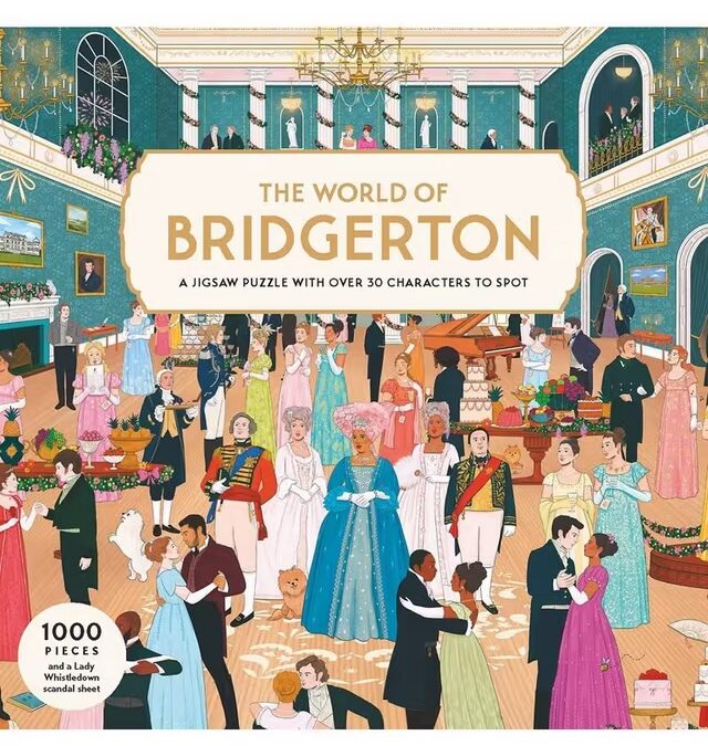 Junior Magazine The World of Bridgerton Jigsaw Puzzle -1000 Pieces, £18.99, John Lewis
