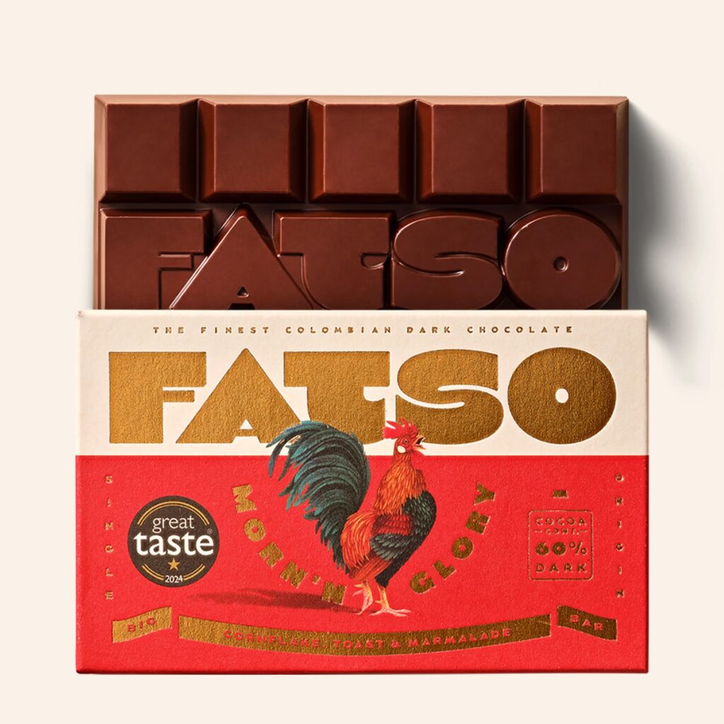 Junior Magazine Cornflake, Toast & Marmalade Morn’n Glory Bar, £7.50 for 150g, Fatso