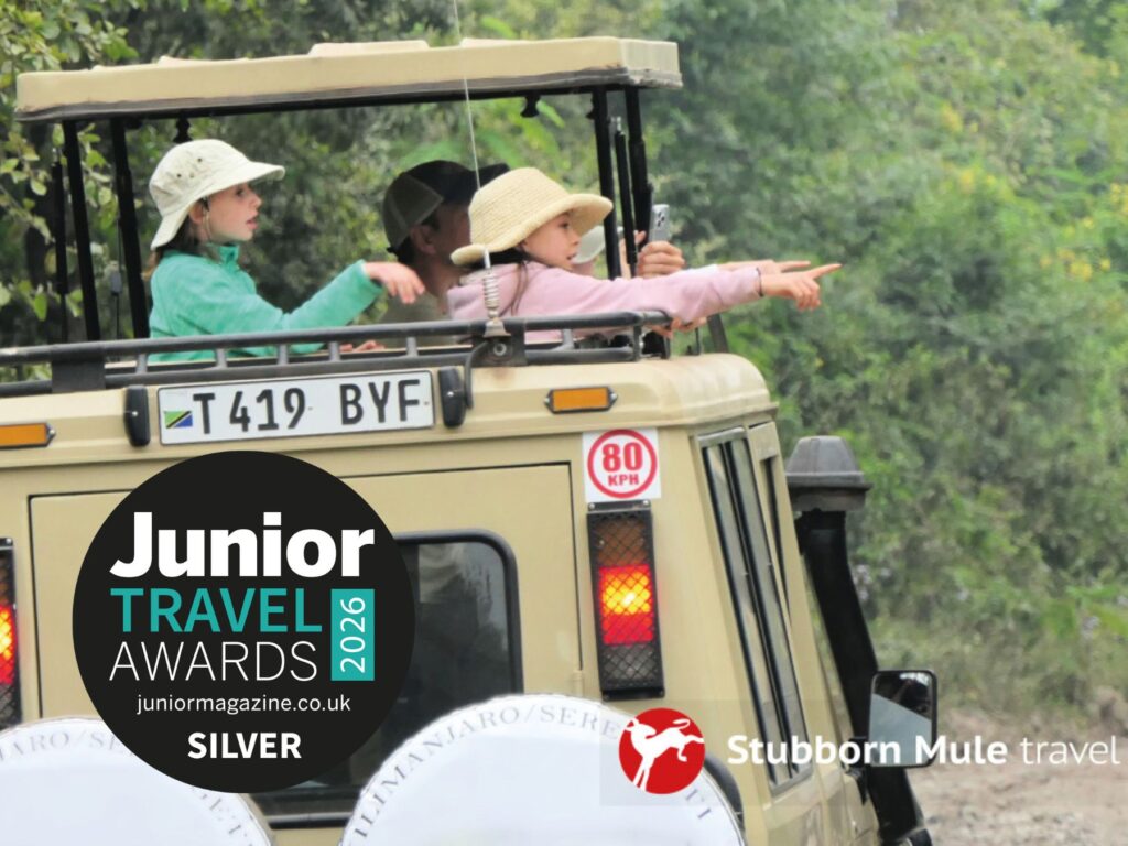 Junior Magazine Junior Travel Awards Winner: Best Family Safari Holiday Stubborn Mule | Junior Travel Awards 2026