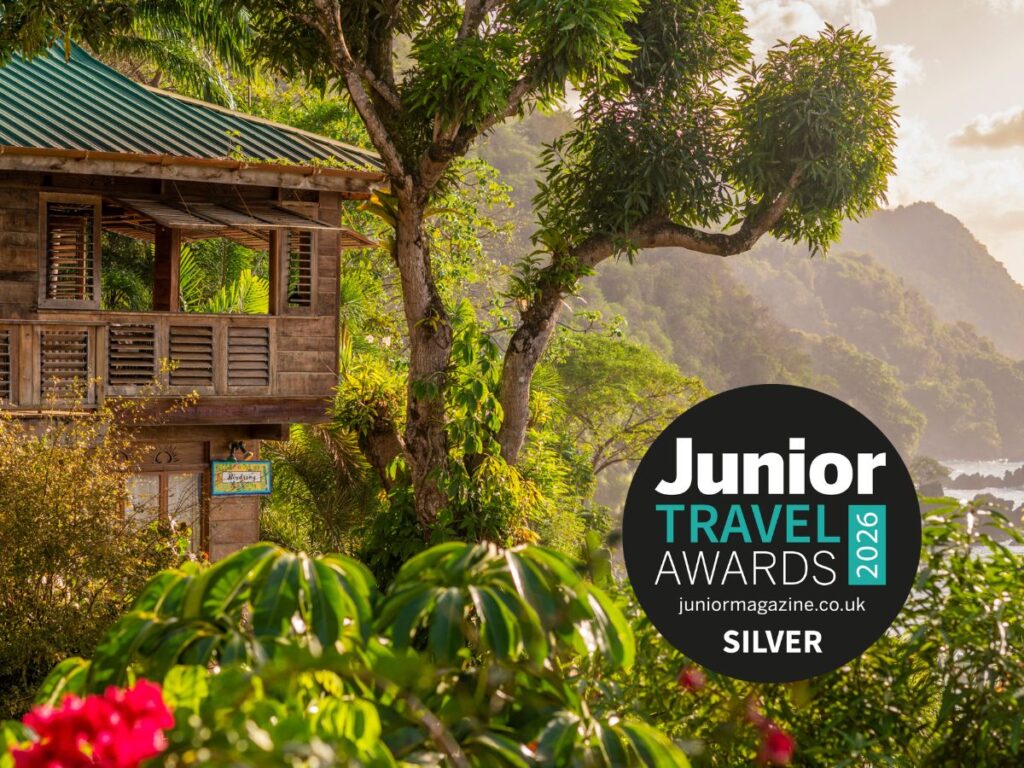 Junior Magazine Junior Travel Awards Winner: Best Eco Family Resort Castara Retreats, Trinidad and Tobago | Junior Travel Awards 2026